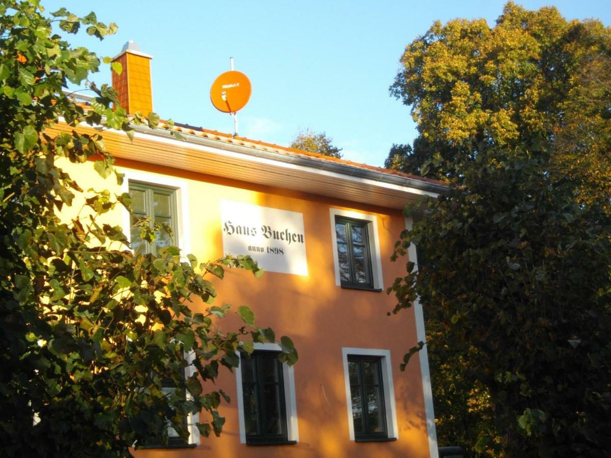 Fewo 2 Ferienwohnung Waren Mueritz - Haus Buchen Am Tiefwarensee - 2 Zi Eksteriør bilde